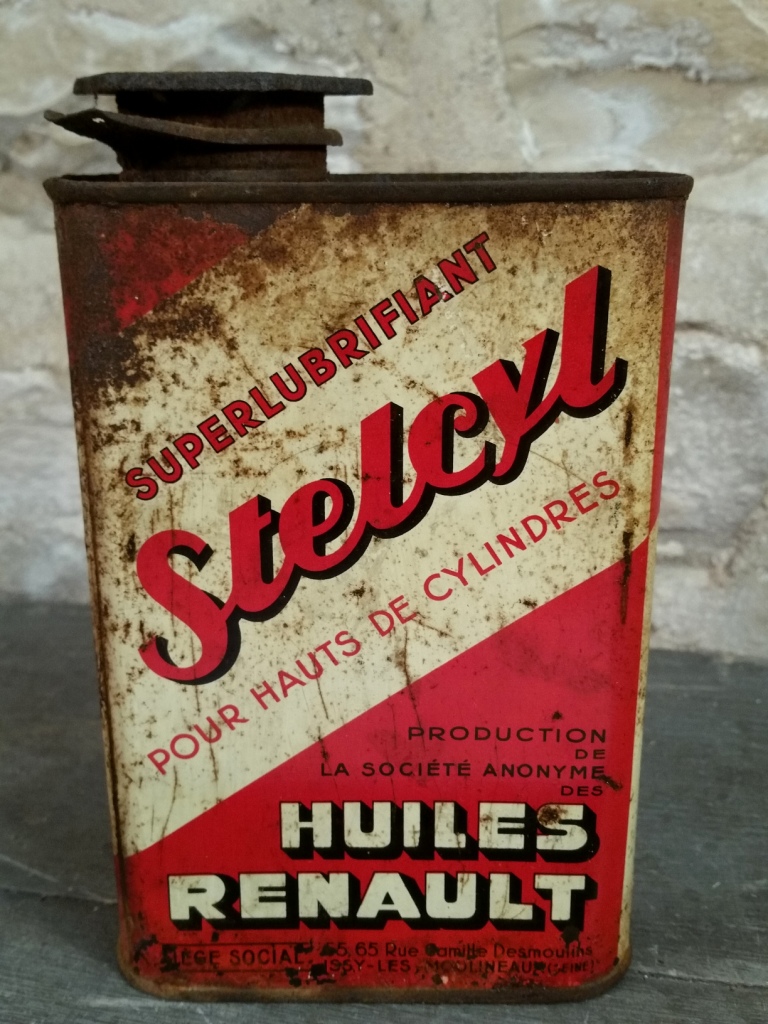1 bidon huile stelcyl renault