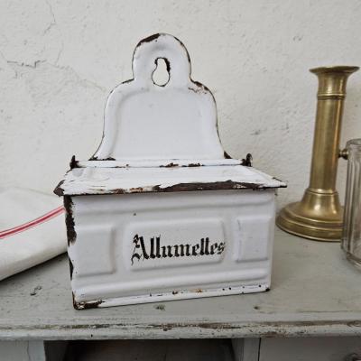 1 boite allumettes emaillee 1