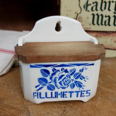 1 boite d allumettes faience