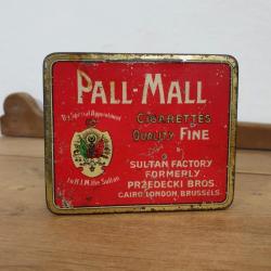 Boite de cigarettes Pall Mall