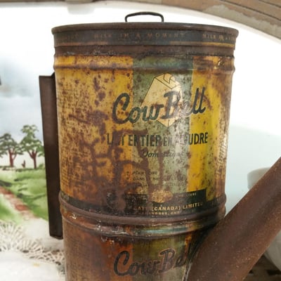1 boite verseuse cowbell