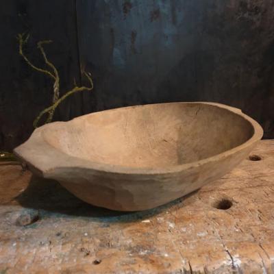 1 bol petrin en bois sculpte