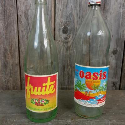1 bouteilles fruite et oasis