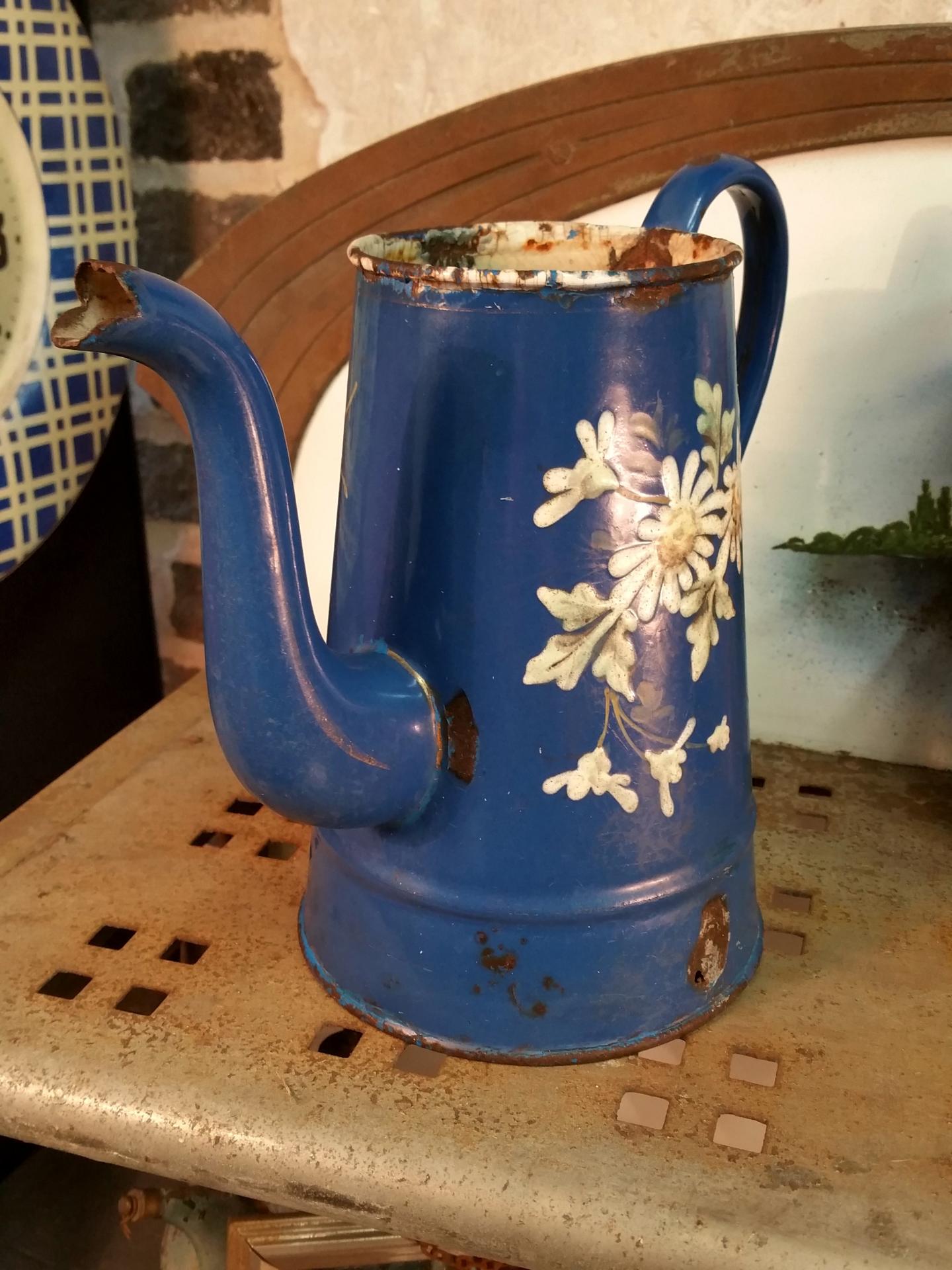 1 cafetiere bleue