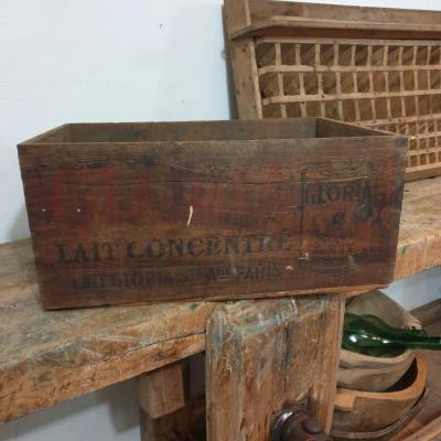 1 caisse en bois gloria