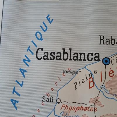 1 carte maroc afrique du nord