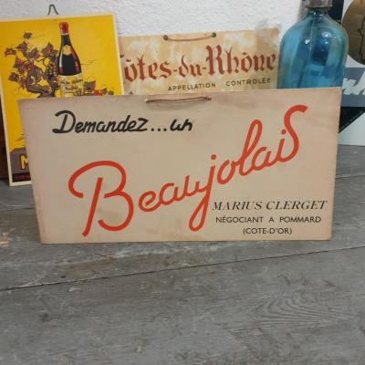 1 carton pub beaujolais