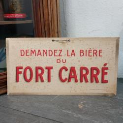 Carton publicitaire Bière du Fort Carré
