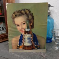 Carton publicitaire Cognac MARTELL