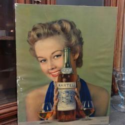 Carton publicitaire Cognac MARTELL