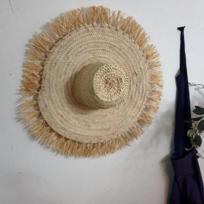 1 chapeau de paille a franges