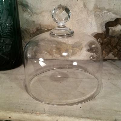 1 cloche en verre