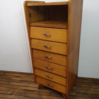 1 commode vitrine vintage