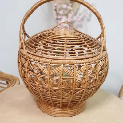 1 corbeille panier en osier