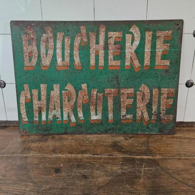 Enseigne de Boucherie Charcuterie