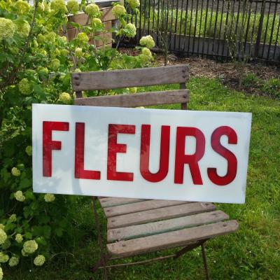 1 enseigne fleuriste