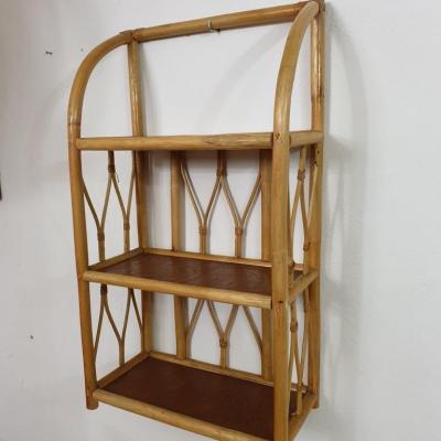 1 etagere murale grande bambou osier