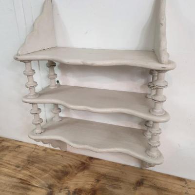 1 etagere shabby a colonnes