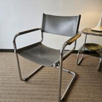 1 fauteuil 70 s gris