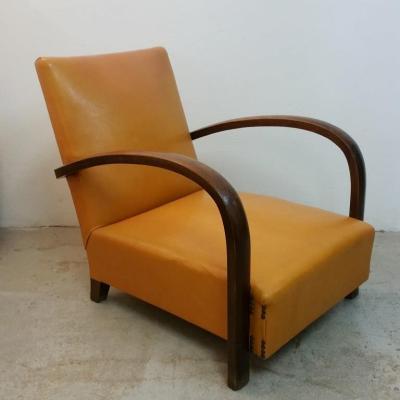 1 fauteuil art nouveau