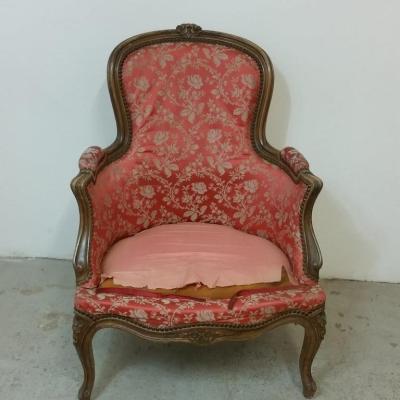 1 fauteuil bergere