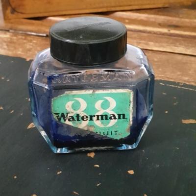 1 flacon encre watterman 3