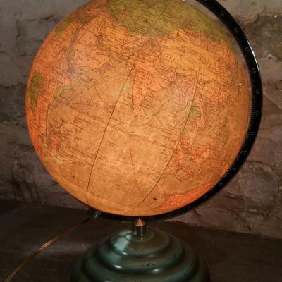 1 globe terrestre lumineux perrina