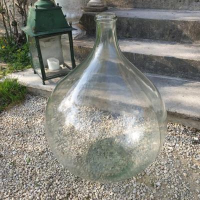 1 grande dame jeanne en verre 60 litres