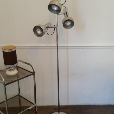 1 lampadaire inox 70 s