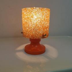 Lampe orange 70s