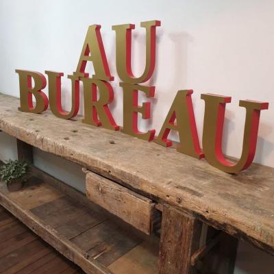 1 lettres au bureau