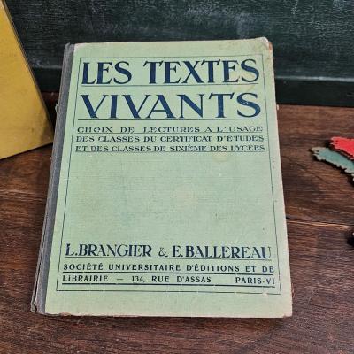 Livre Les textes vivants