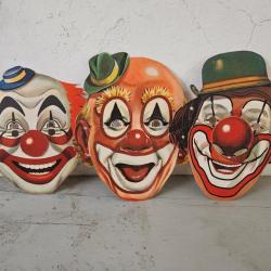 Masques de clowns