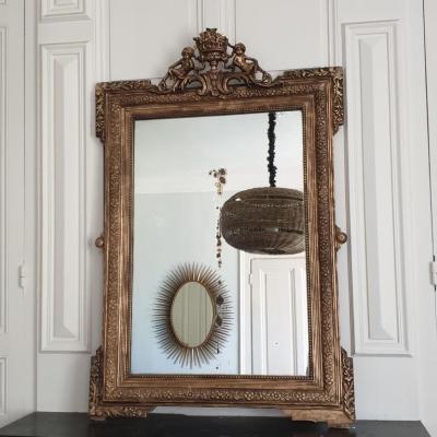 1 miroir dore