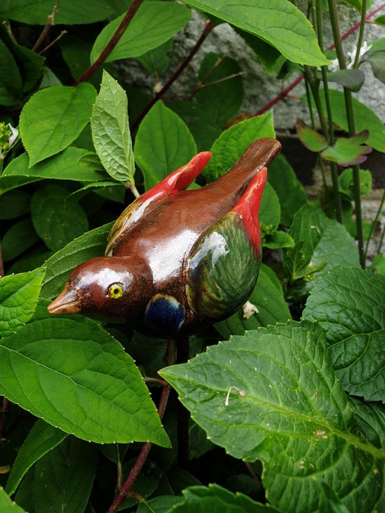 1 oiseau en terre cuite 3