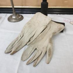Paire de gants en  cuir