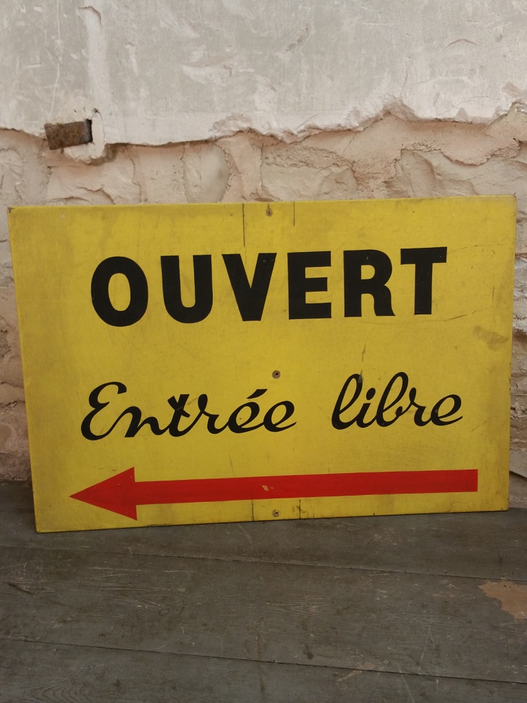 ancienne pancarte de magasin ouvert entr e libre ancienne pancarte de magasin ouvert entr e libre