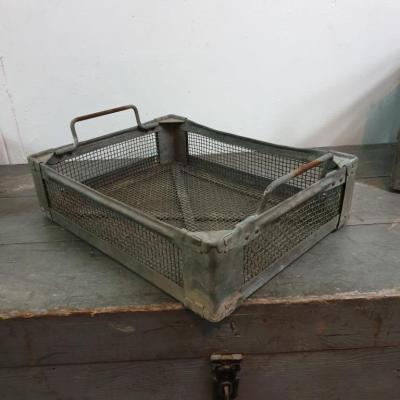 1 panier industriel grillage