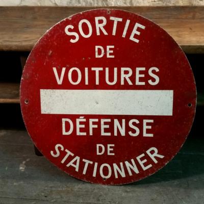 1 panneau defense de stationner 1