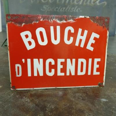 1 plaque bouche d incendie
