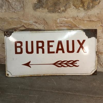 1 plaque bureaux
