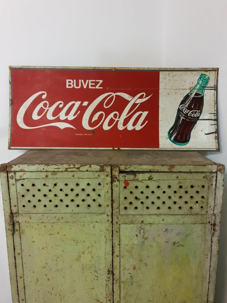 1 plaque coca cola
