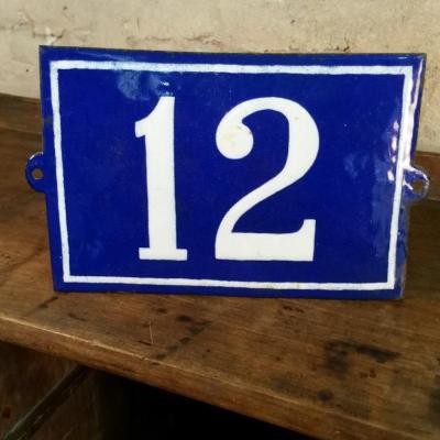 1 plaque de n de rue n 12