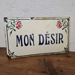 1 plaque de villa mon desir