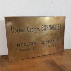 Plaque de Docteur