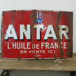 Plaque émaillée ANTAR