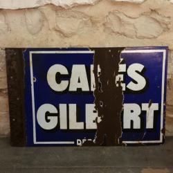 Plaque Café GILBERT
