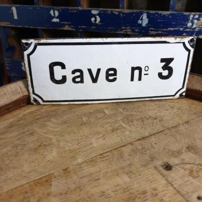 1 plaque emaillee caven 3