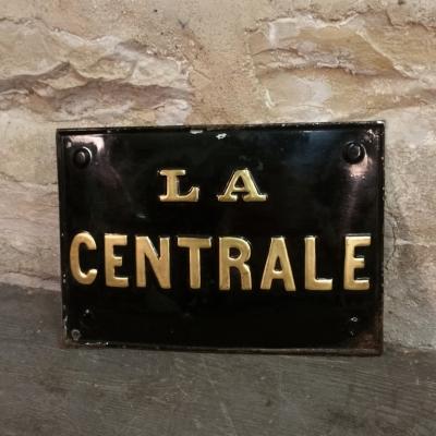 1 plaque la centrale 1