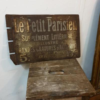 1 plaque le petit parisien 2